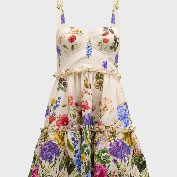 Cara Cara Dresses & Skirts - Cara Cara Audrey Dress with Bloom Border Edge